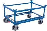 Paletový vozík s oceľovým rámom s nosnosťou 500 kg sw-870.113