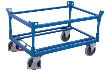 Paletový vozík s oceľovým rámom s nosnosťou 500 kg sw-870.113 - 1