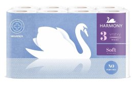 Toaletný papier Harmony Soft 3 x 16 kusov