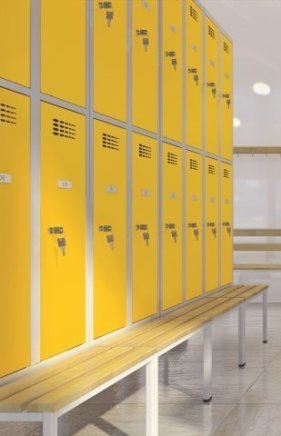 Šatníková skriňa delená Sus 322 W s lavicou P321 W - 3