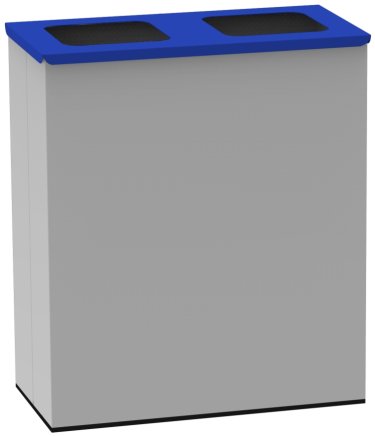Odpadkový kovový kôš KOS 1302 komplet - 3