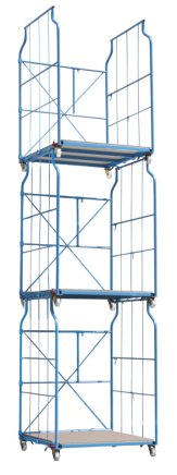 Stohovateľný pojazdný kontajner FurniBox Corlette® (4 modely) - 3