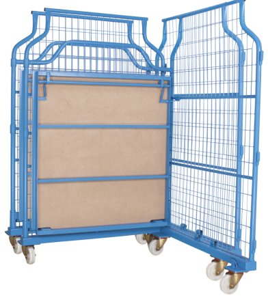 Stohovateľný pojazdný kontajner Universal Corlette® uc-120.599 - 2