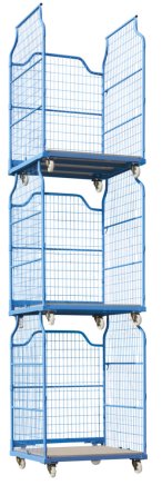 Stohovateľný pojazdný kontajner Universal Corlette® uc-120.599 - 3