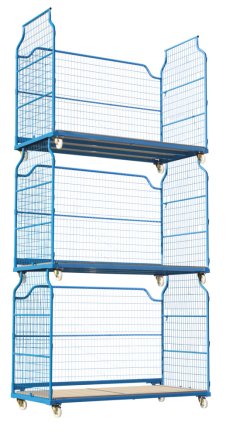 Stohovateľný pojazdný kontajner Universal Corlette® uc-240.599 - 3