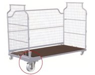Stohovateľný pojazdný kontajner Universal Corlette® vc-240.599 - 1