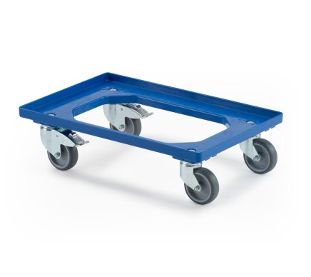 Podvozky pod prepravky - 2 otočné kolesá s brzdou - 1