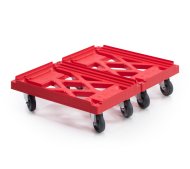 Podvozky pod prepravky HL - 4 otočné kolesá - 3
