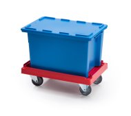 Podvozky pod prepravky HL - 4 otočné kolesá - 5