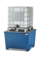 Záchytná vaňa na nožičkách classic-line pre 1 IBC nádrž - 1