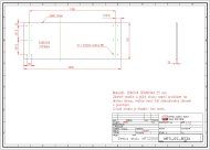 Pracovná doska buková škárovka typ MTS 02 BS25 2000 x 750 mm - 2