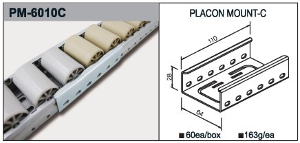 Úchyt valčekové trate typ PM-6010C - 1