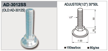 Rektifikačná skrutka typ AD-3012ISM - 1
