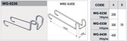 Vedenie pre prepravky WG-0430