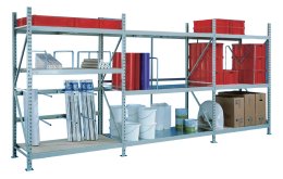 MINI-RACK - základný regál s veľkým odstupom rámov (12 modelov)