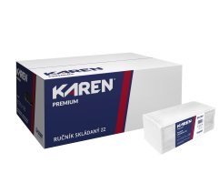 Papierové uteráky Karen ZZ 3000 Premium E 20 x 150 kusov