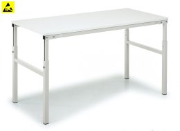 Výškovo nastaviteľný ESD stôl Treston, (5 modelů)