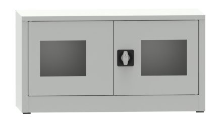 Skriňa s presklenými dverami plexisklom  C3961 - 1