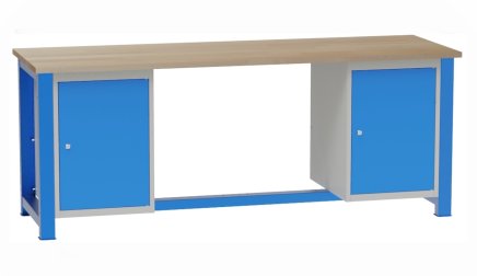Dielenský stôl s vloženými kontajnery - 1