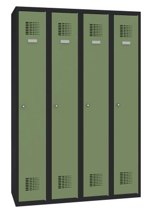 Šatňová skriňa kovová Sum 340 W šírka 1200 mm - 5