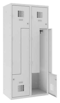 Šatňová skriňa kovová Sul 42 W šírka 800 mm - 1