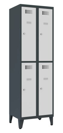Šatníková skriňa delená Sus 322 W šírka 600 mm - 7