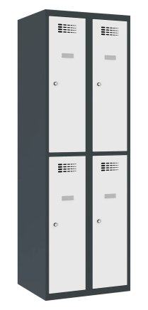 Šatníková skriňa delená Sus 322 W šírka 600 mm - 5
