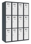 Šatníková skriňa delená Sus 343 W šírka 1200 mm