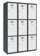 Šatňová skriňa kovová Sus 433 W šírka 1200 mm - 1