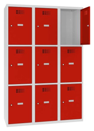 Šatňová skriňa kovová Sus 433 W šírka 1200 mm - 4