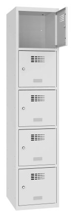 Šatňová skriňa kovová Sus 415 W šírka 400 mm - 3