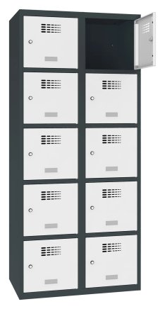 Šatňová skriňa kovová Sus 425 W šírka 800 mm - 2
