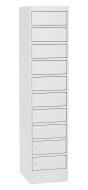 Skrinka na notebooky SZNL 4110 - 10 oddelení s elektroinštaláciou - 1