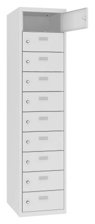 Osobné skrinky s 10 oddielmi MSus 4110 hl. 500 mm - 2