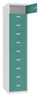 Osobné skrinky s 10 oddielmi MSus 4110 hl. 500 mm - 4