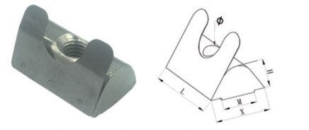 Matica s pružinou KEE-40 - 1