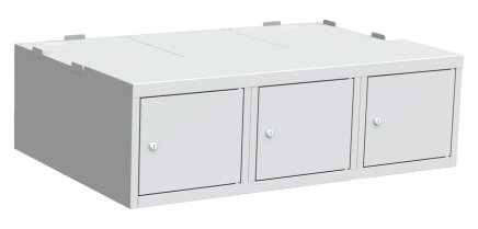 Šatňový podstavec LBX 43A - 1200 mm - 1