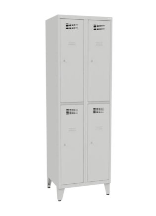 Šatníková skriňa delená na nohách Sus 322 W šírka 600 mm - 1
