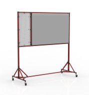 Oboustranná magnetická tabuľa s perfopanelem 24042531 - 2