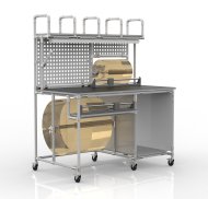 Univerzálny baliaci stôl 23020154, 2x rezačka - 1