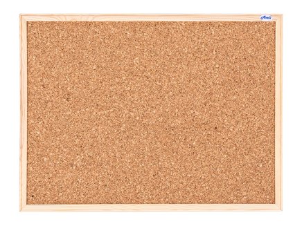 Korková nástenka AVELI BASIC s dreveným rámom 1200x900 mm - 1