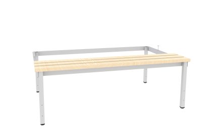 Lavica economy s nohami s rektifikáciou P433 W drevo - 1