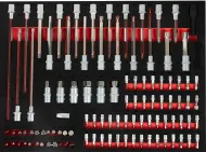Dielenský vozík na náradie XT-002 + sada náradia v penovej výplni - 6