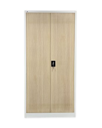 Veľkoobjemová skriňa JF-C34 biela/imitácia svetlého dreva - 1