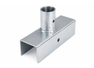 Adaptér pre okrúhly rúrkový profil SJ-010-45×45_SV - 1