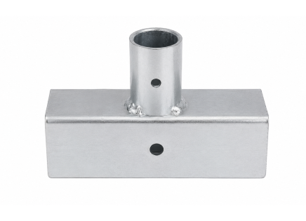 Adaptér pre okrúhly rúrkový profil SJ-010-45×45_SV - 2