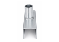 Adaptér pre okrúhly rúrkový profil SJ-010-45×45_SV - 4