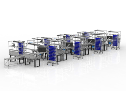 Lineárna montážna linka s dopravníkom (One Piece Flow)