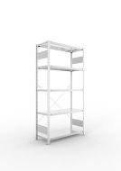 Základný regál Clip S3 pozink, hĺbka 400 mm (6 modelov)