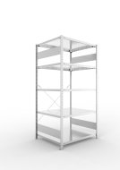 Základný regál Clip S3 pozink, hĺbka 800 mm (2 modely)
